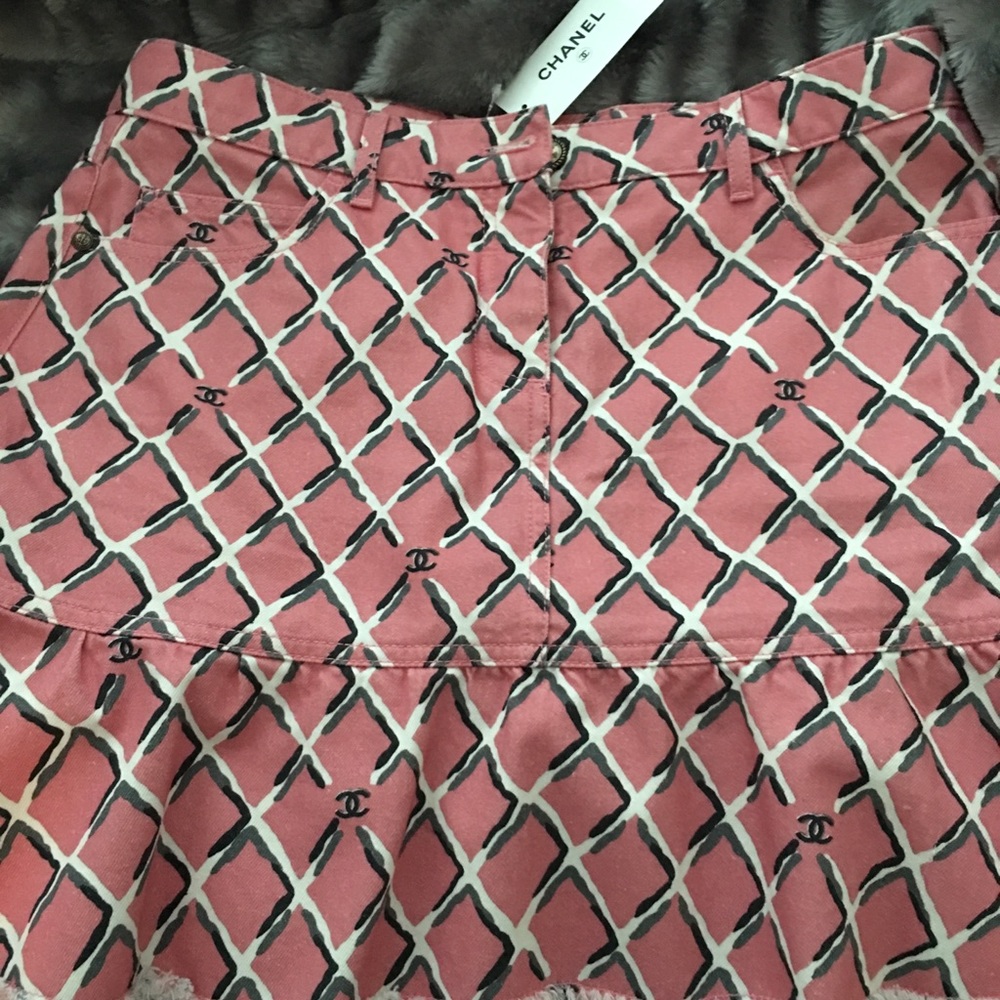 Chanel pink skirtSOLD SOLD